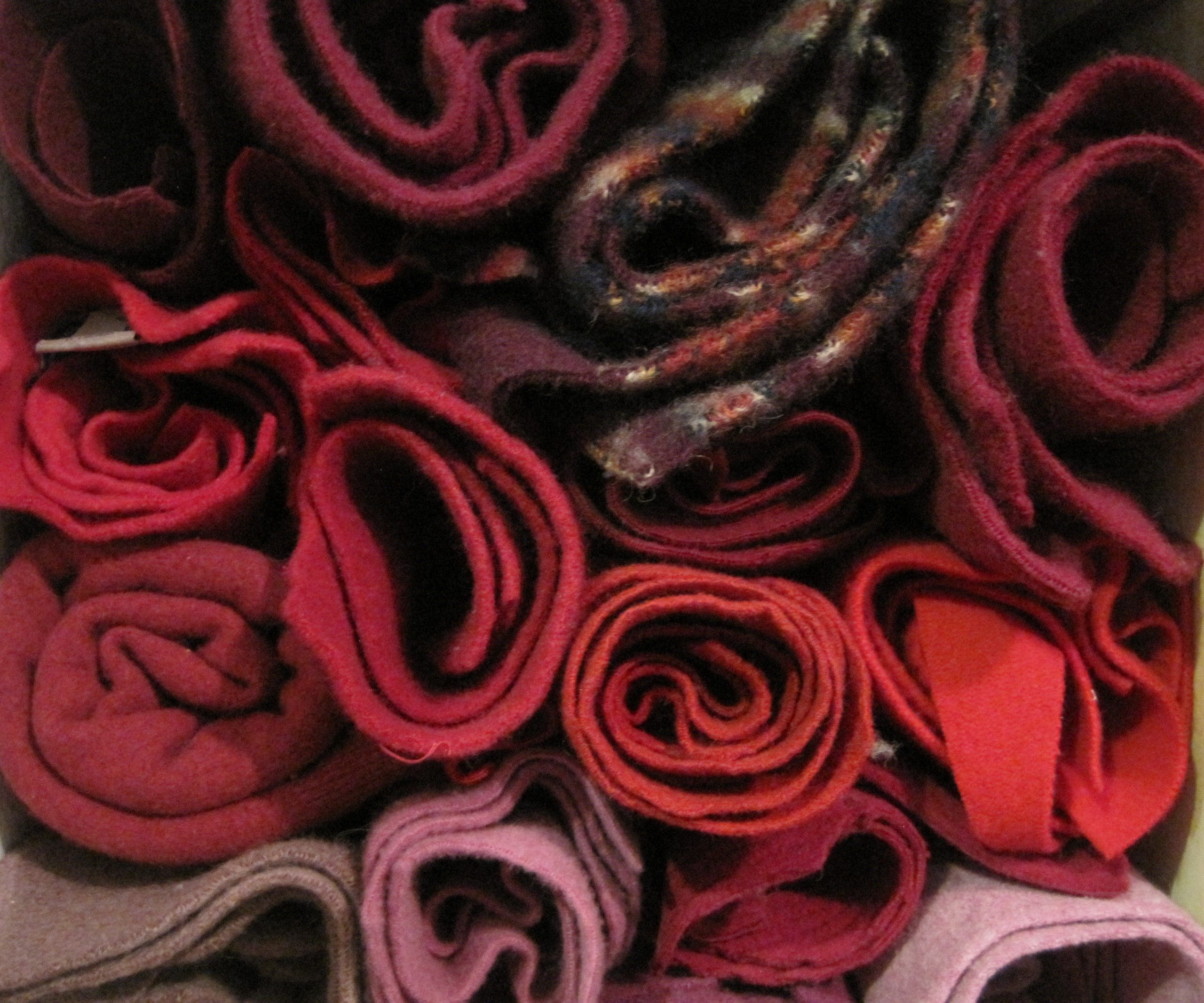 Here is a lovely close up of the reds. 