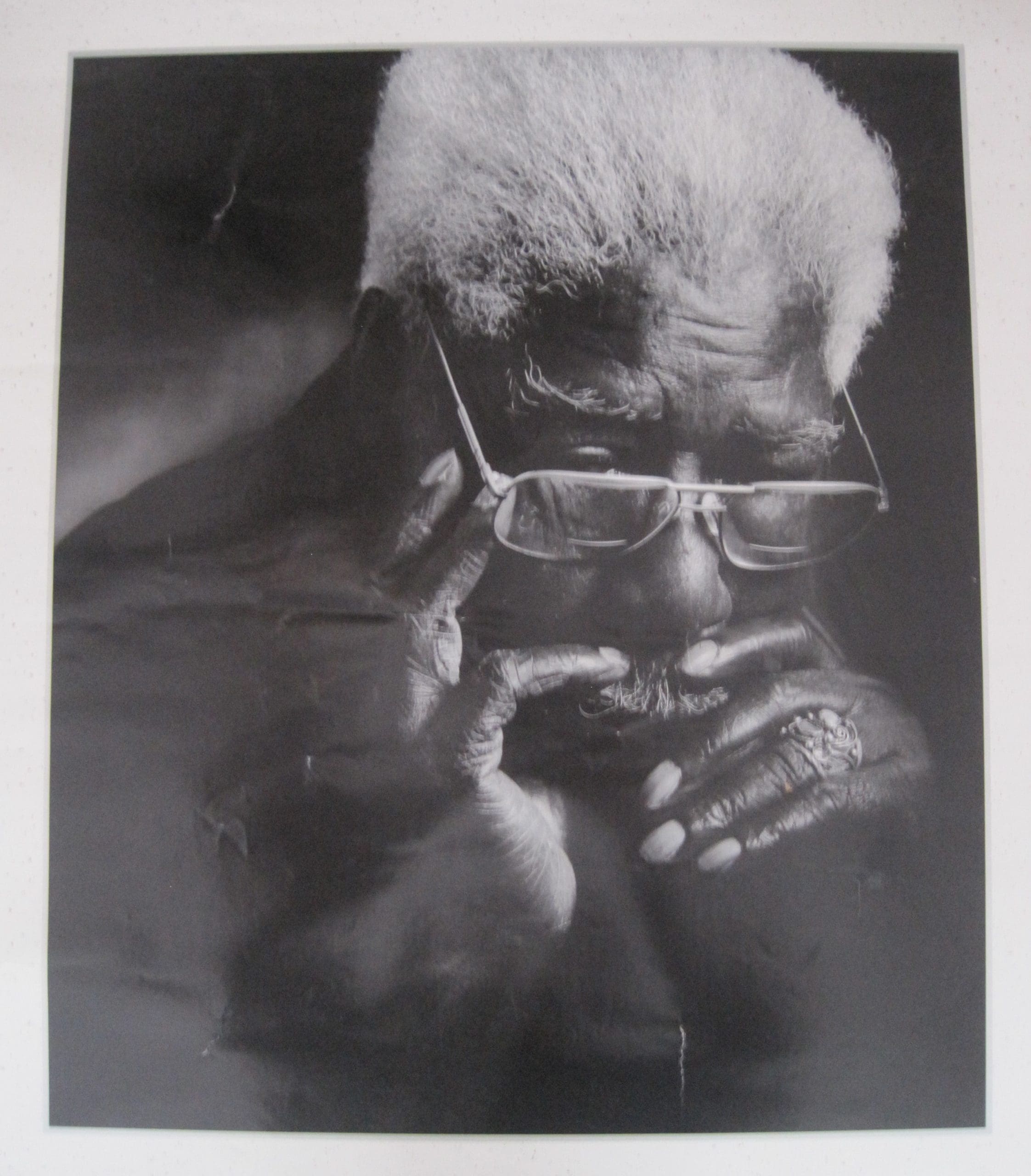This is a poster I own of Speedy that was takenby Dan White as part of series of photographs of jazz musicians and singers. The series was called "The Fine Art of Black and White".
