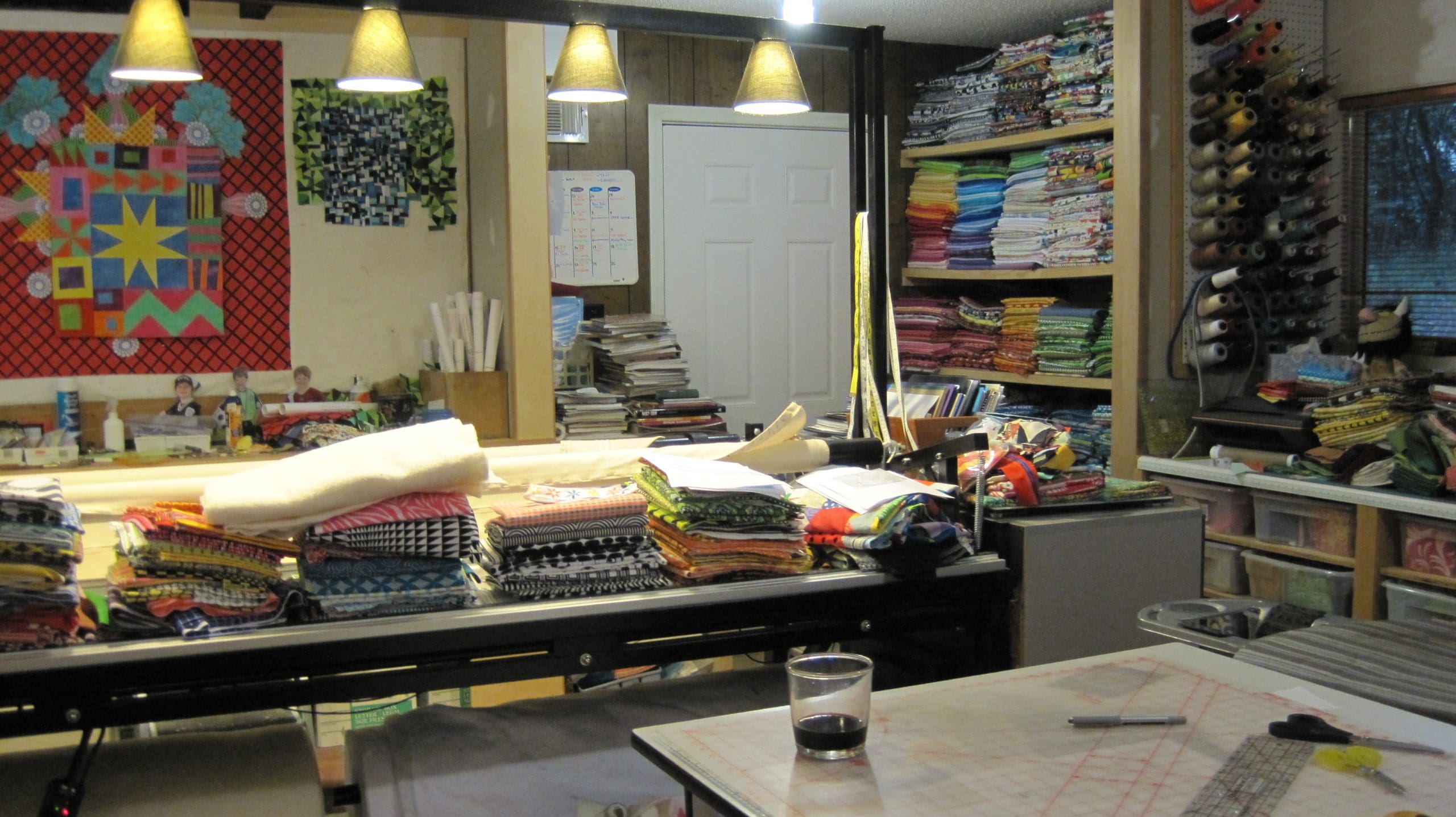 Yardage Storage in Studio Old Version