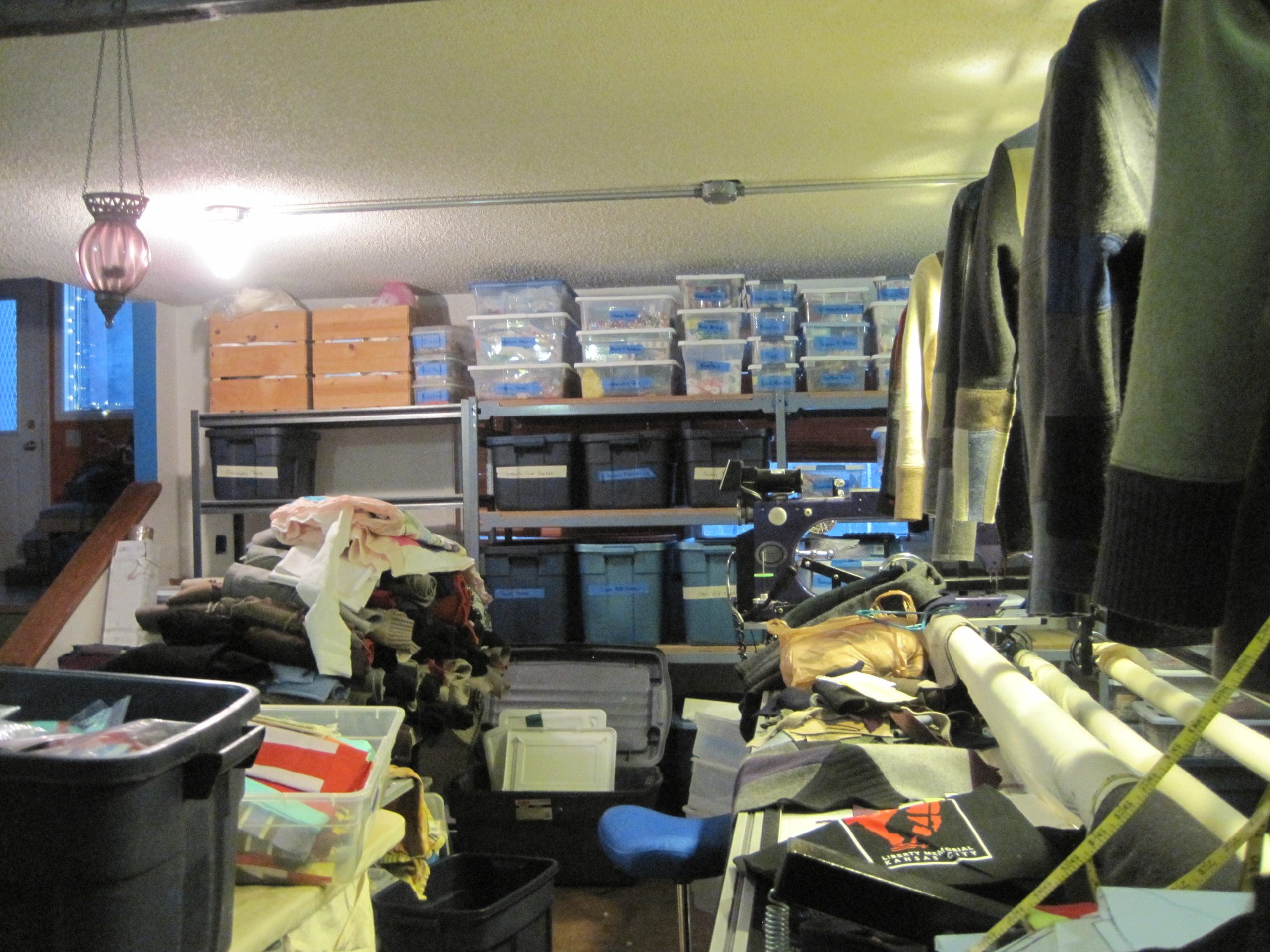 The beginning of the new studio.