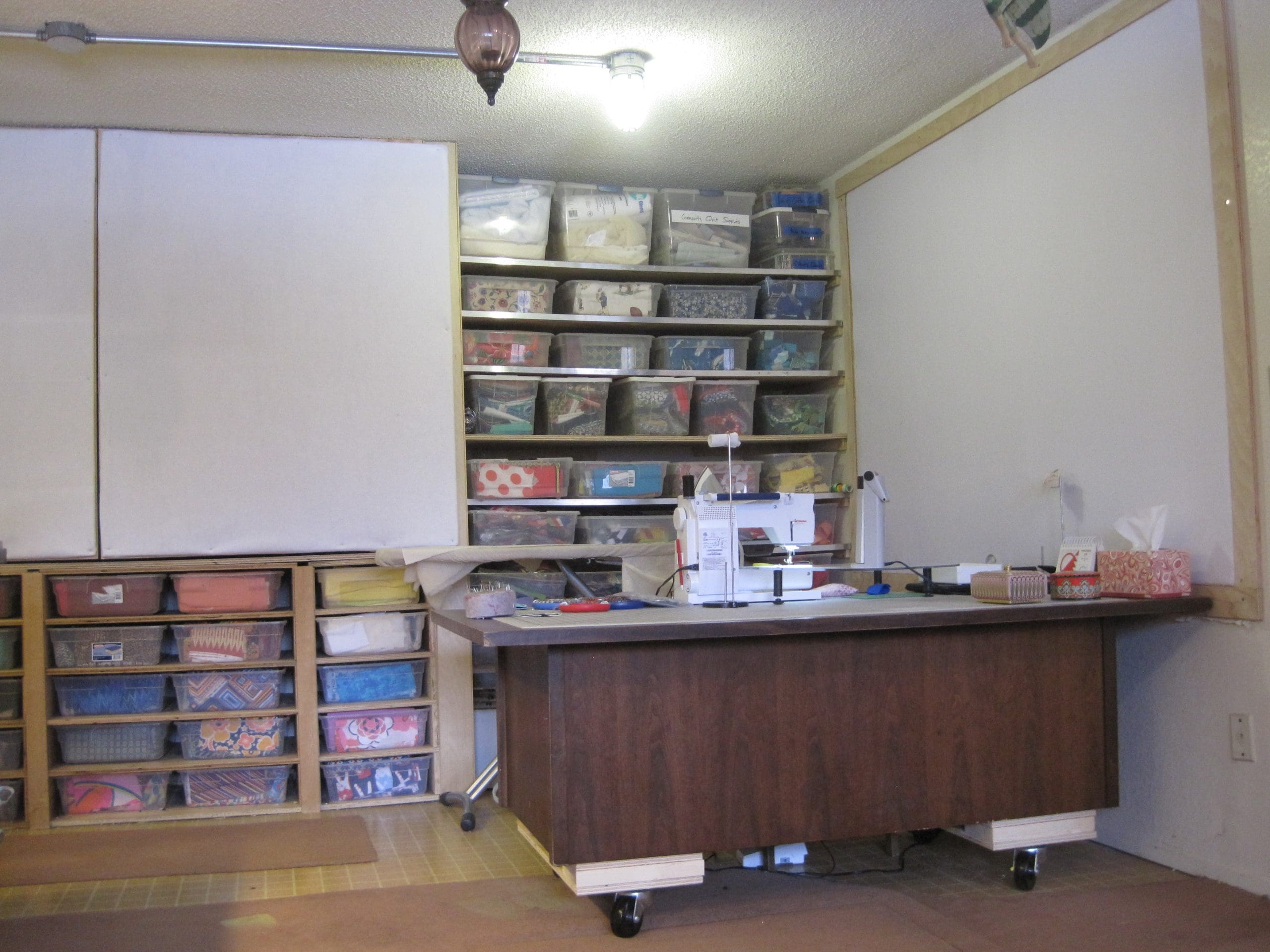 New work station in new studios