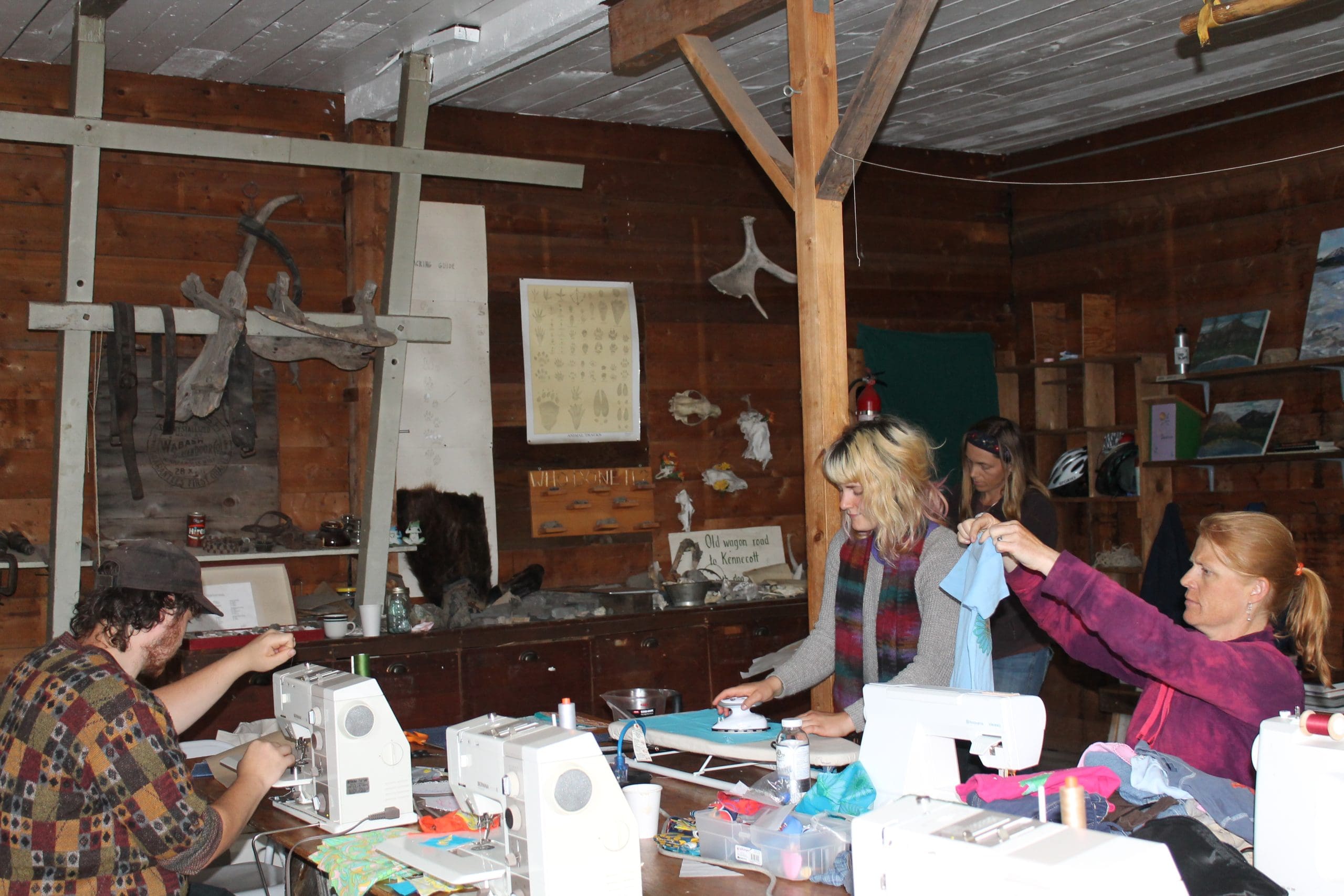 It truly is amazing to see how focused everyone is during this workshop. For me that's the evidence that creative making is good for the soul.