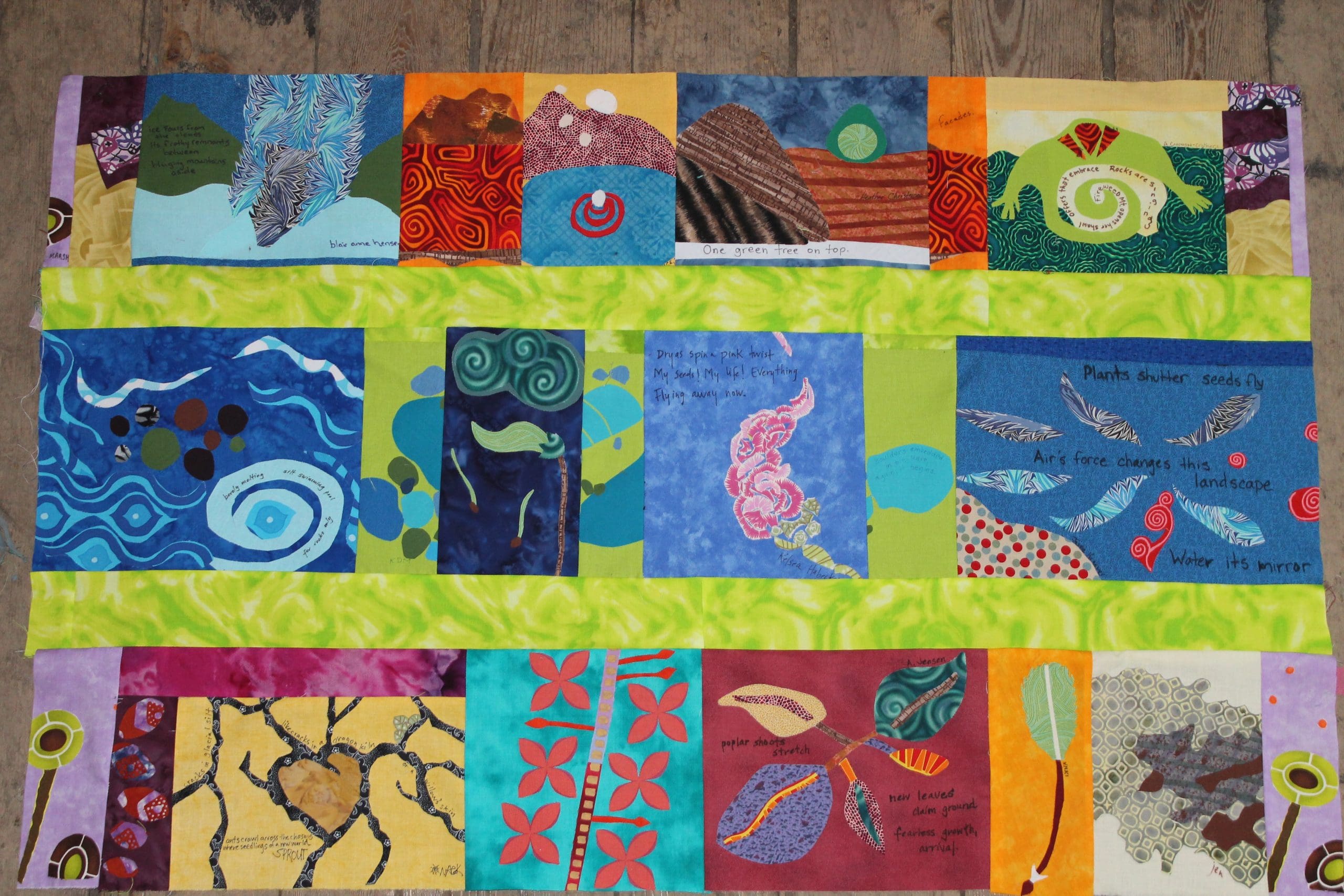 Here is the final result of her efforts.