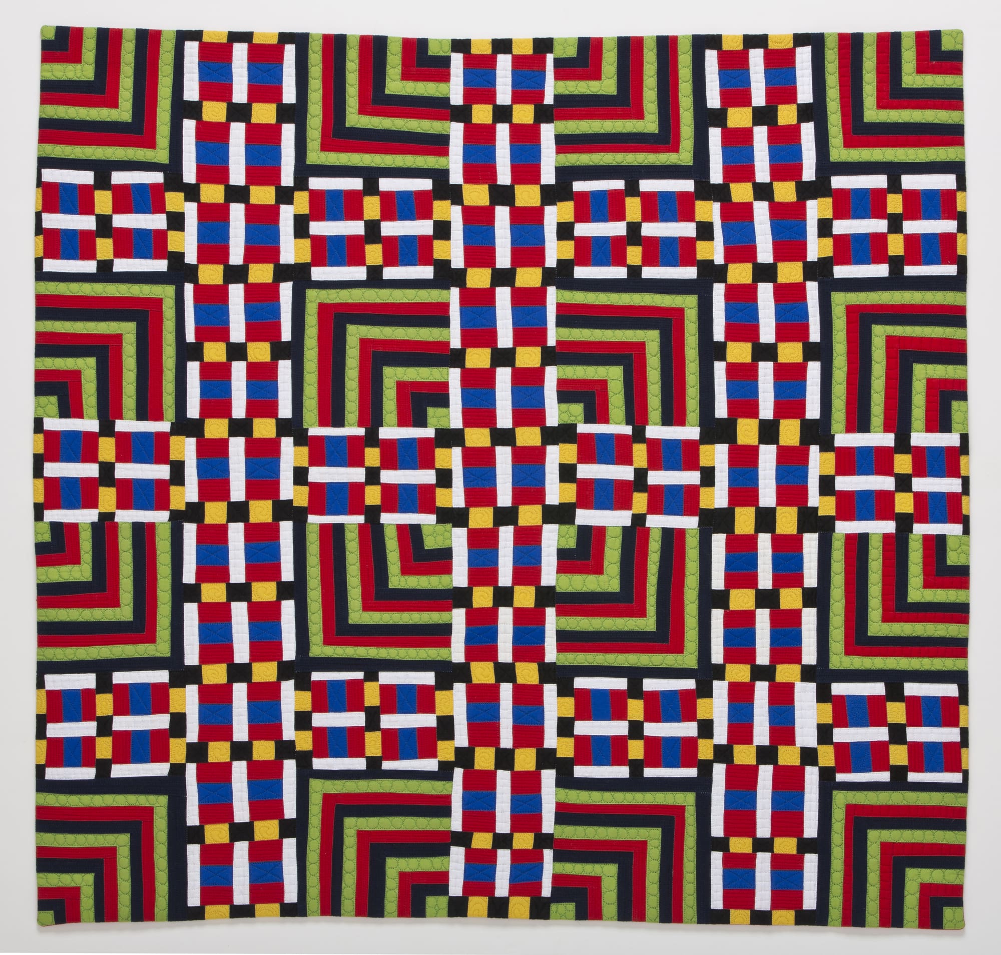This Quilt is Technotronic by Maria Shell