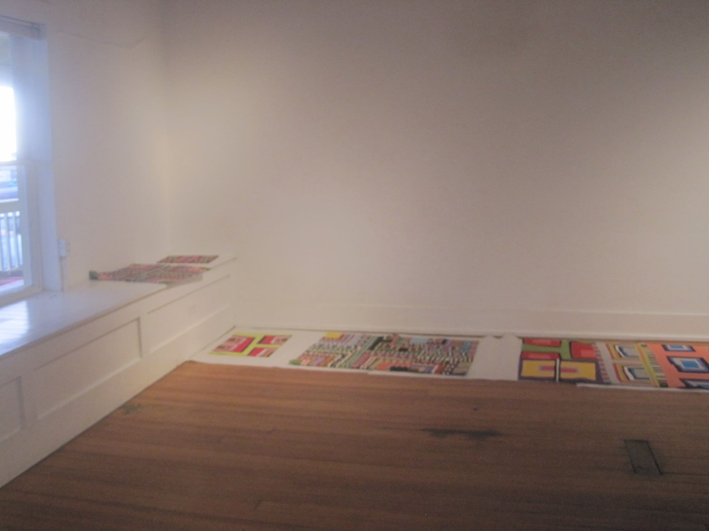 Maria Shell Work on the Floor