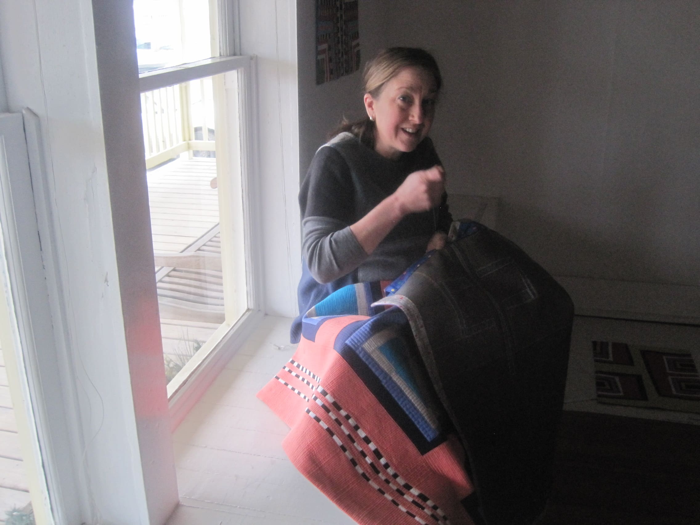 Stitching in the Dark at the Bunnell