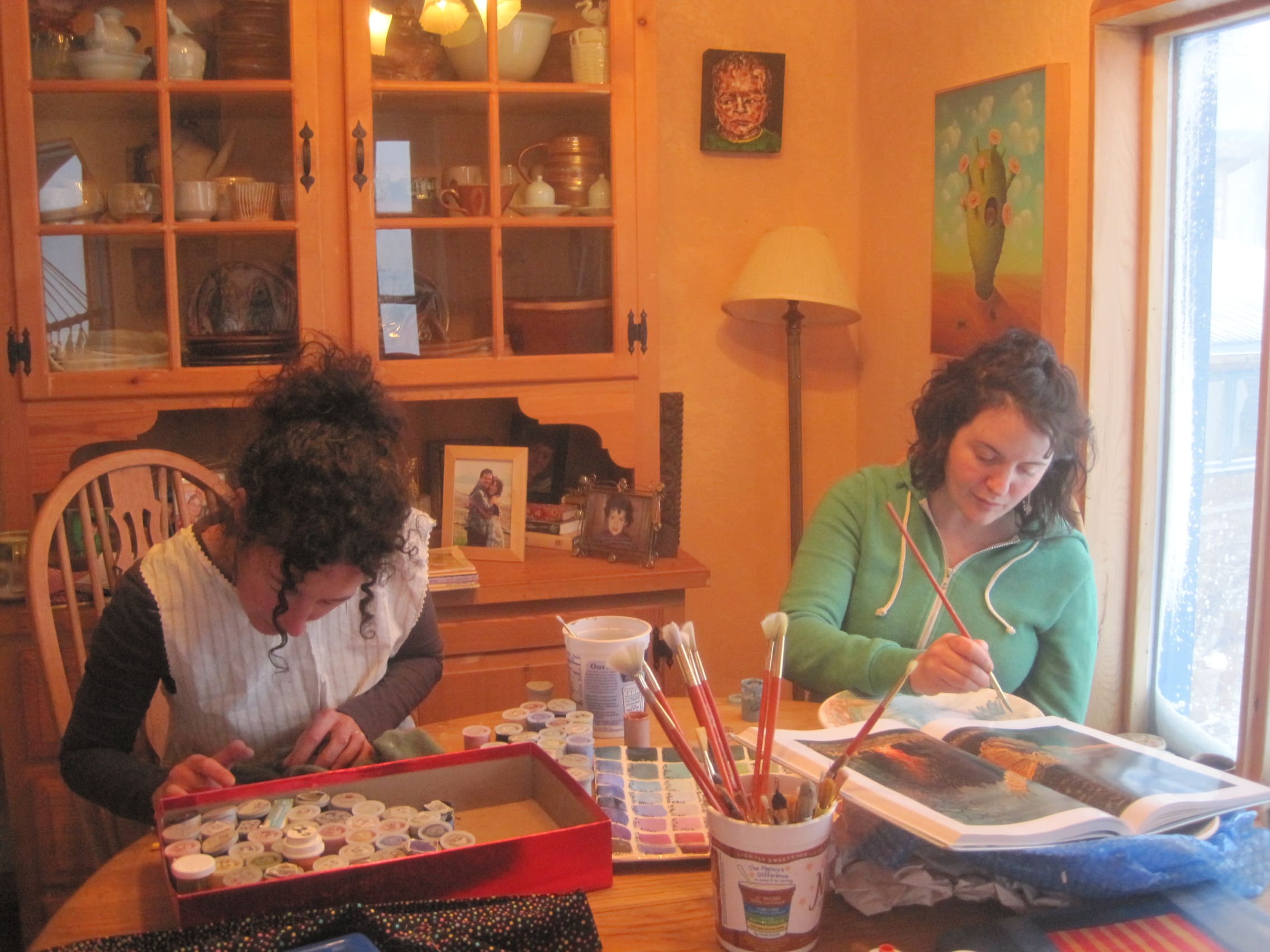 Asia and Maura Painting