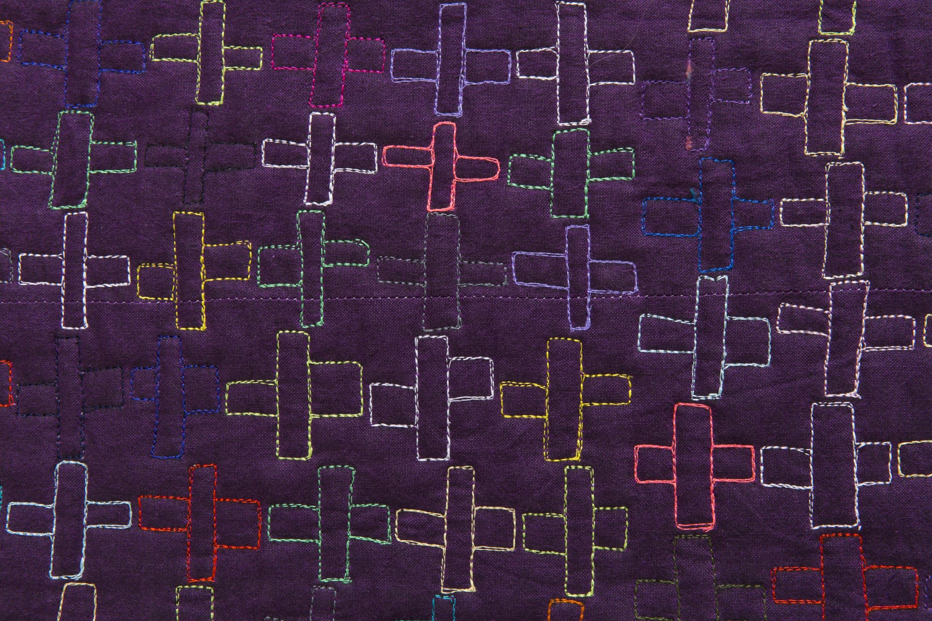 Maria Shell Quilt National To Agnes Martin, with Love