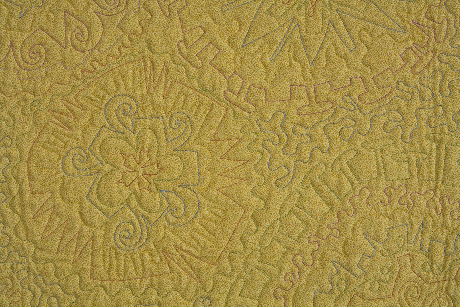 Sideral Stitch Backside Detail by Maria Shell