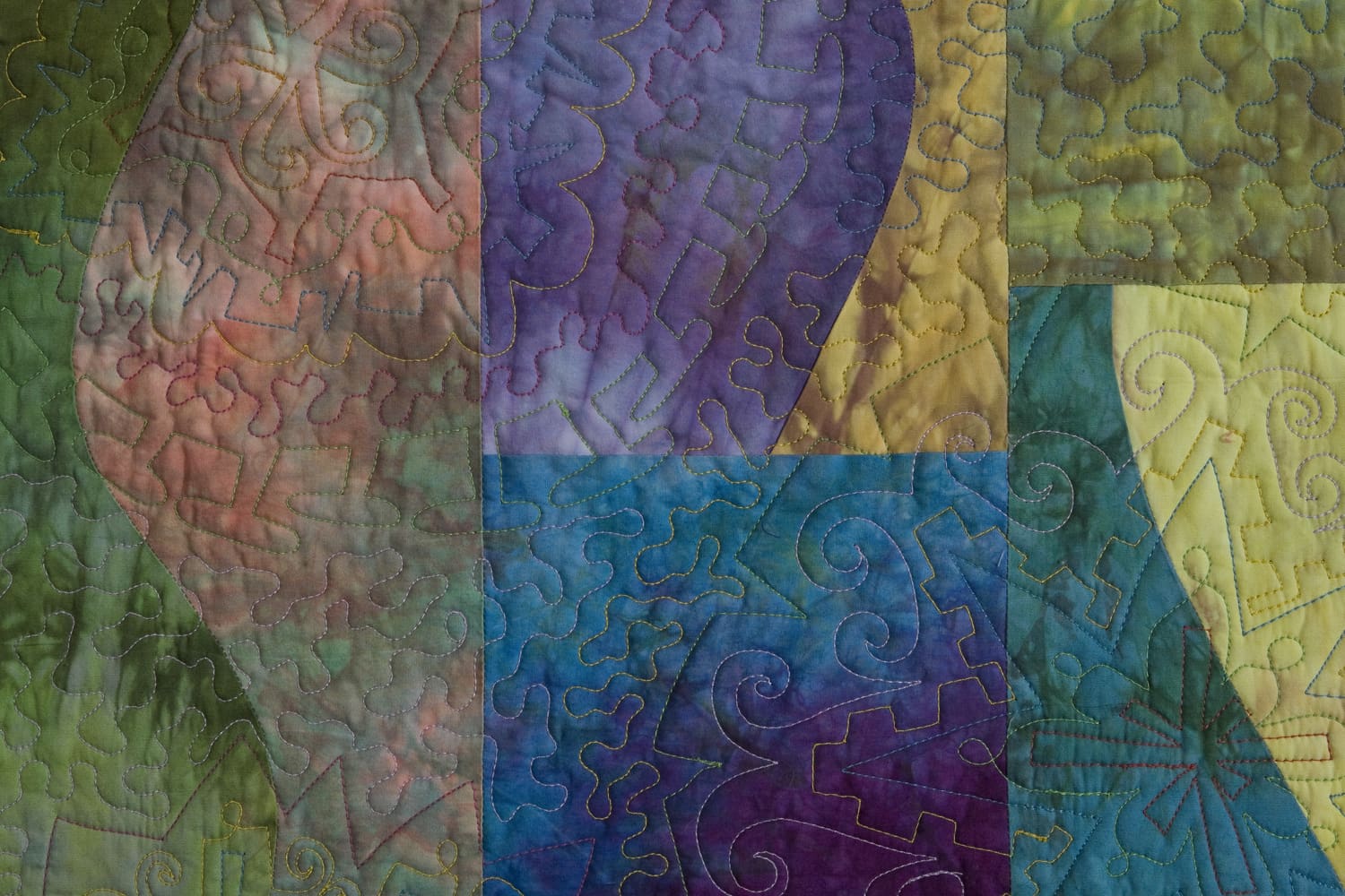 Sideral Stitch Detail by Maria Shell 