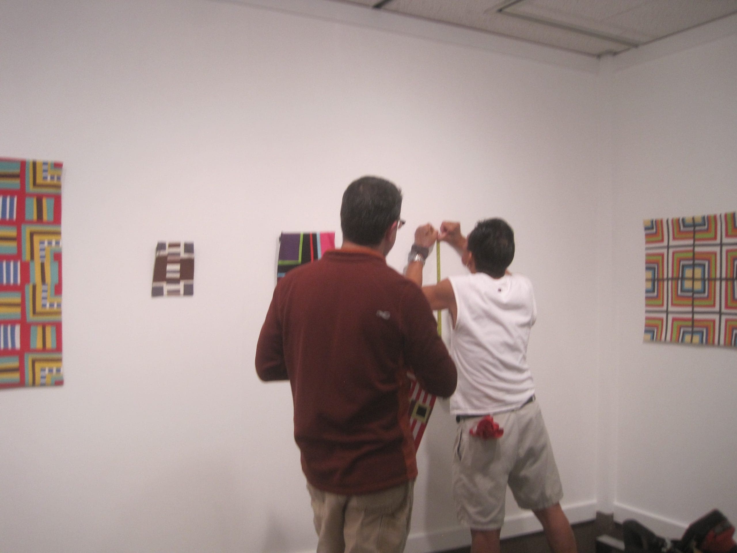 Maria Shell Hot Crossed Squares--the Show