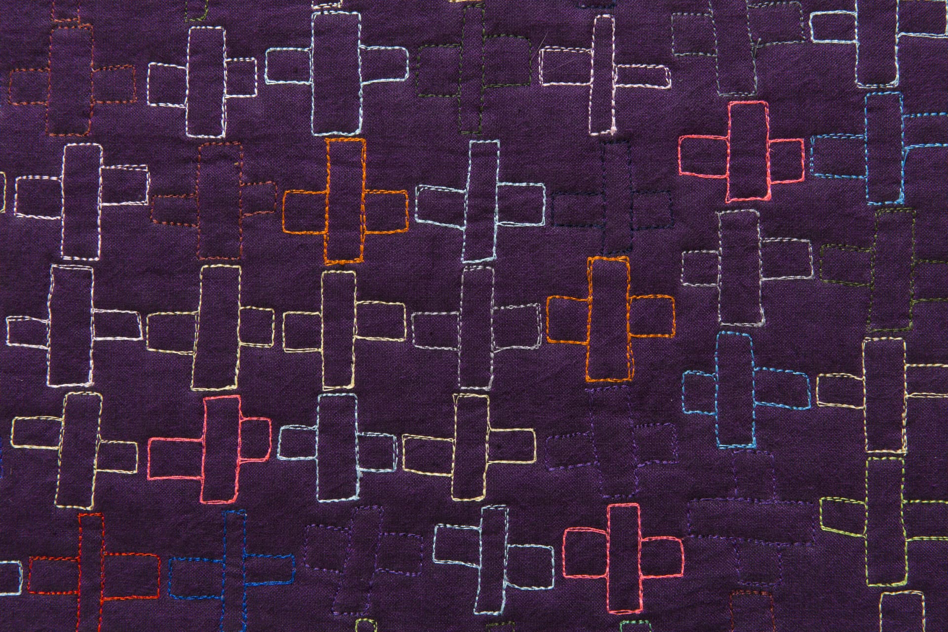 Detail of To Agnes Martin, with Color by Maria Shell